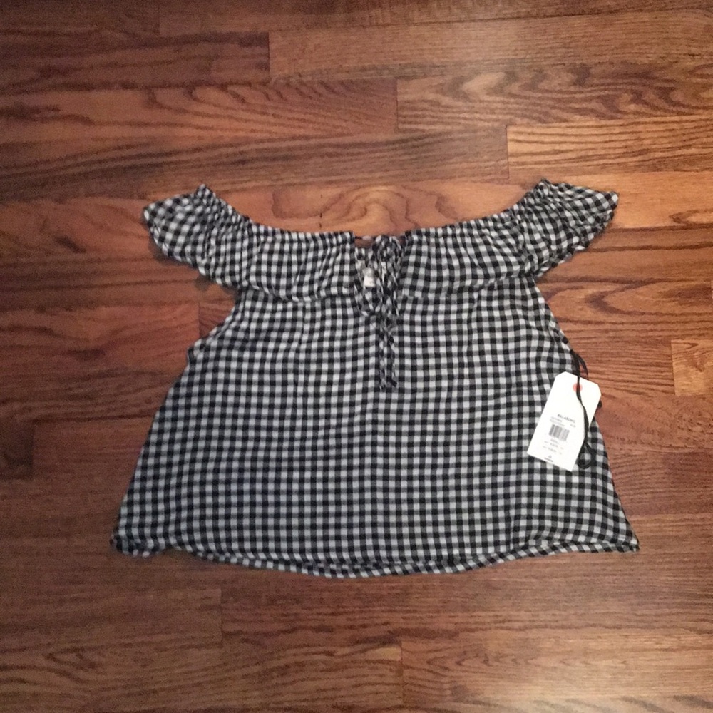 Billabong Peach Kisses Off Shoulder Top